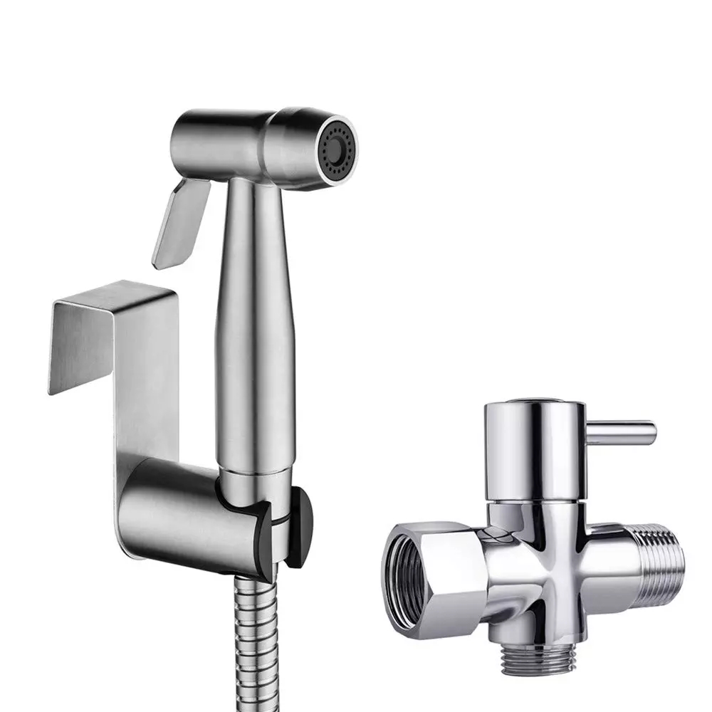 Stainless Steel Bathroom Handheld Bidet Toilet Sprayer